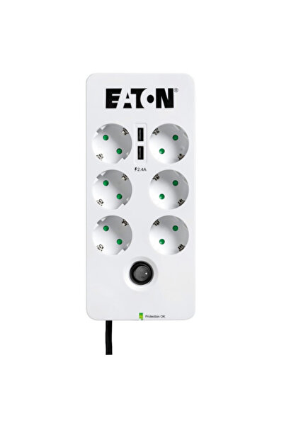 Eaton Protection Box 6 USB DIN,"PB6UD" (timbru verde 0.18 lei)