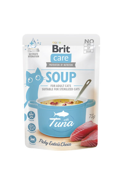 Brit Care Cat Soup with Tuna 75 g