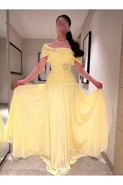 main drees فستان باربي فاخر بجورجيت وتر وتطريز راقٍ،