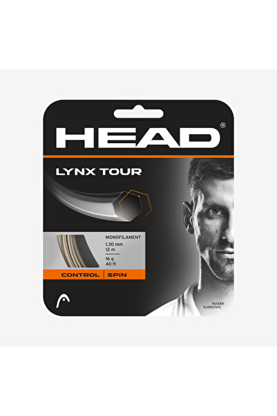 HEADATERM LYNX TOUR 12m ΧΟΡΔΗ TENNIS HEAD — Διάμετρος 1.30mm · Χρώμα Grey