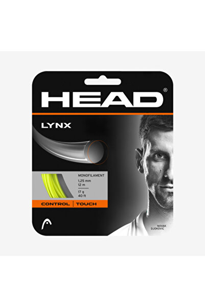 HEADATERM EAGLE LYNX YELLOW 12M ΧΟΡΔΗ TENNIS HEAD — Διάμετρος 1.30mm