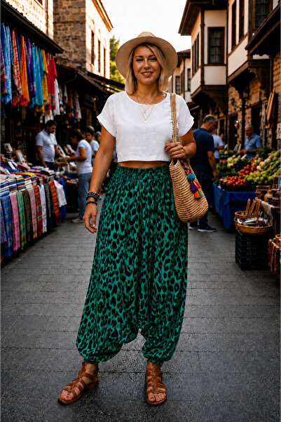 MİNUSA DESİGN Belmando Viscose Fabric Comfortable Fit Bohemian Style Authenti...