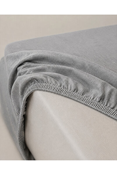 H&F Trendline King Size Double Elastic Sheet Set 180X200 cm + 2 Pieces 50X70 cm Zippered Pillowcases