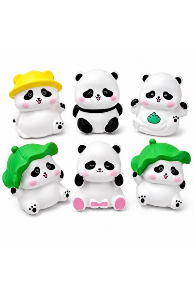DREAMMORE Işıklı Silikon Biblo Model Panda Masa Lambası