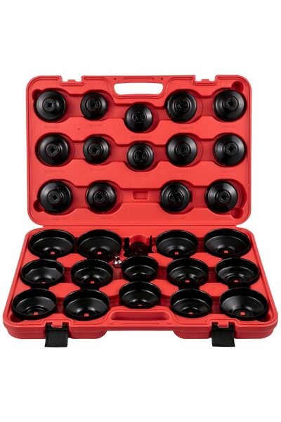 Universal Set de 30 de chei pentru filtre de ulei, cu antrenare de 3/8 inch, ...