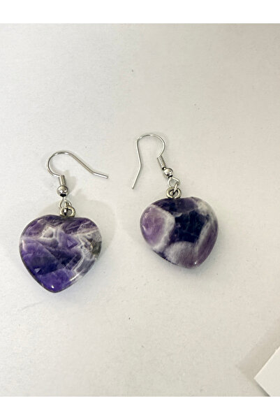 gemsartdeco AMETHYST NATURAL STONE EARRING