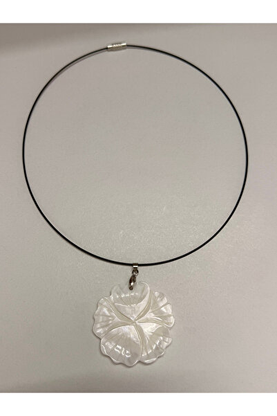 gemsartdeco Flower Natural Stone Necklace