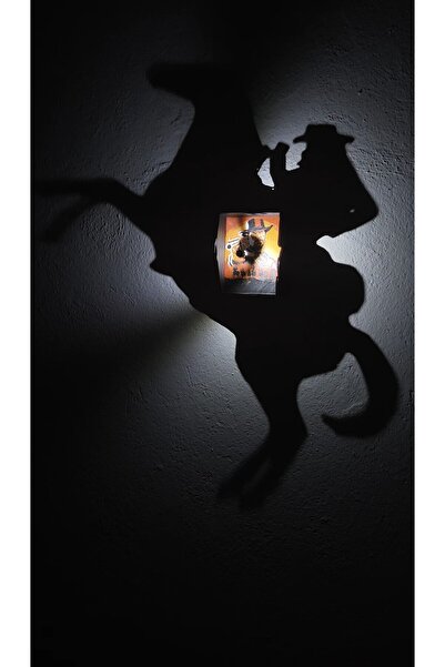 Lumishade Red Dead Redemption Gölge Lambası - Kovboy Gece Lambası - RDR