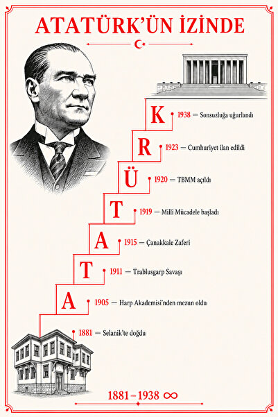 PRİME Concept Koç Stüdyo Atatürk’ün İzinde Hayatı ve Kronolojisi Eğitici Okul...