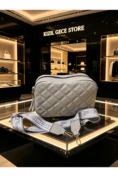 KIZIL GECE Medium Size Extendable Messenger Bag with Logo