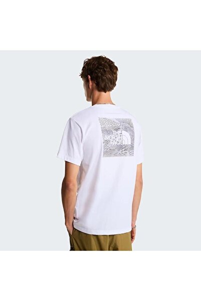 THE NORTH FACE Nf0A8Gv2Fn41-Box Nse Celebration Te White Round Regular Fit Pl...