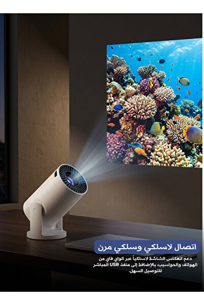 DLC -32919 Smart Projector with HD Display, HDR Support, Wi-Fi, USB and HDMI ...