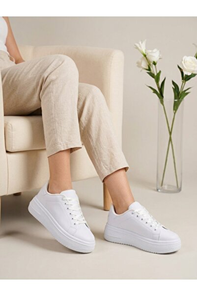 Kadın Sokak Modası Kalın Tabanlı Sneaker Spor Ayakkabı (windy)