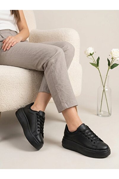 Kadın Sokak Modası Kalın Tabanlı Sneaker Spor Ayakkabı (windy)