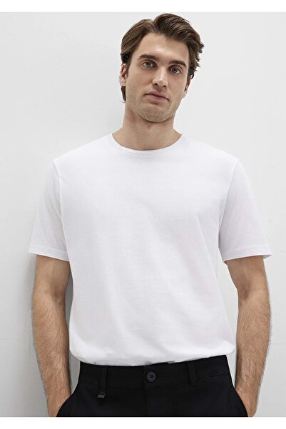Mavi M065574 Basic T-Shirt Men's T-Shirt White