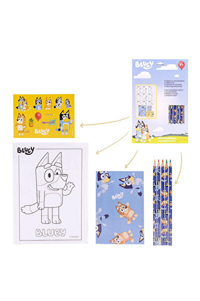 Cerda Bluey Colouring stationery set