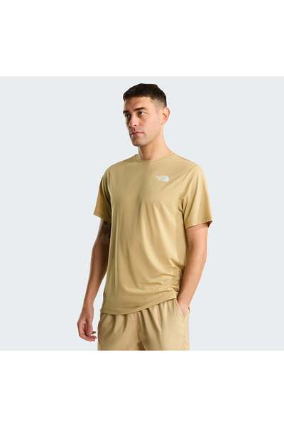 THE NORTH FACE M 247 Ss Men's Beige T-Shirt Nf0A894Blk51