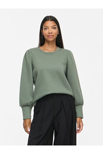 VILA Langärmeliges Sweatshirt VIVERA Rundhals