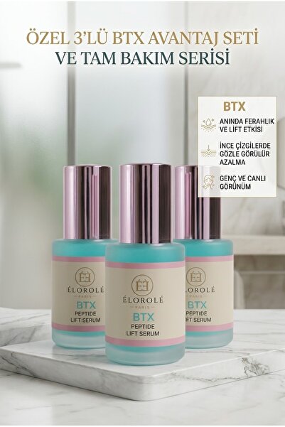 BTX PEPTİDE LİFT SERUM 3’LÜ SET