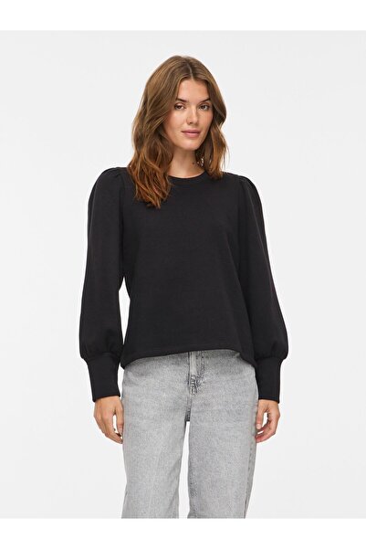 VILA Langärmeliges Sweatshirt VIVERA Rundhals