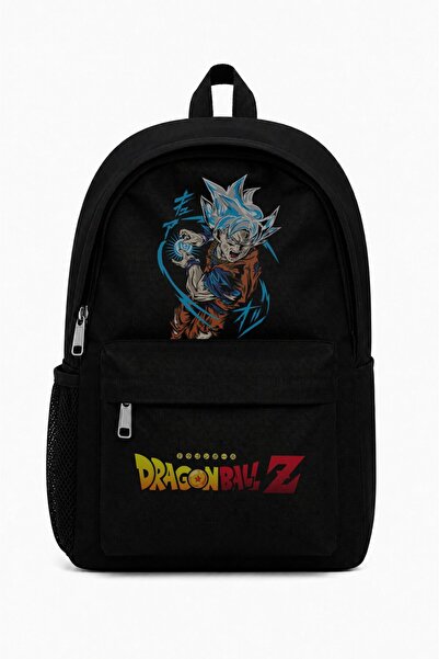 Fuddy Moda Unisex Dragon Ball Z Goku Printed Backpack, Anime Themed School Bag