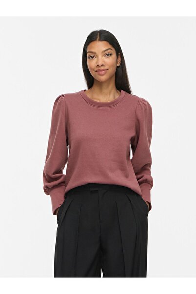 VILA Langärmeliges Sweatshirt VIVERA Rundhals