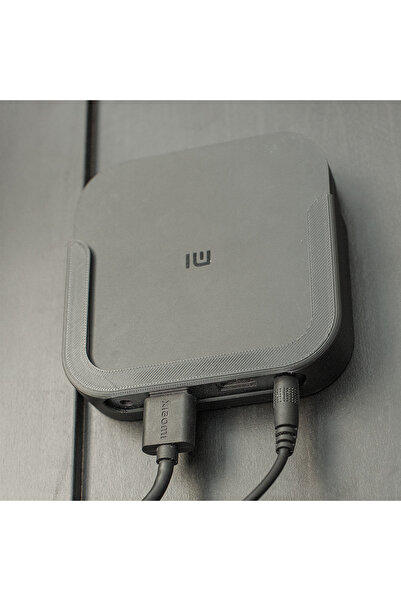 YADU3D Mi Tv Box S 2/3 Jenerasyon Uyumlu Televizyon arkası montaj aparatı