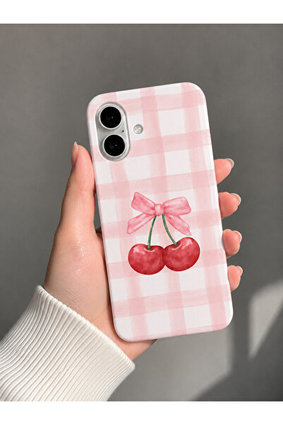 BM CASE İphone 16 Kuromi - pink temalı şık kılıf