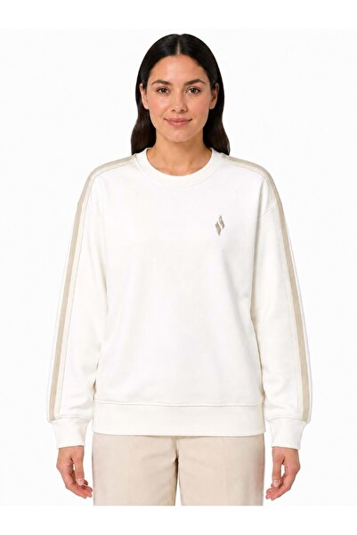 SKECHERS S2620198 W Elevate Crewneck Sweatshirt Women's Sweatshirt White