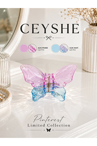 CeyShe Double Color Butterfly Hairpin – Stylish and Elegant Hair Clip – Women...