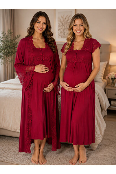 by İGP Lace Maternity Pajama Set Effortt