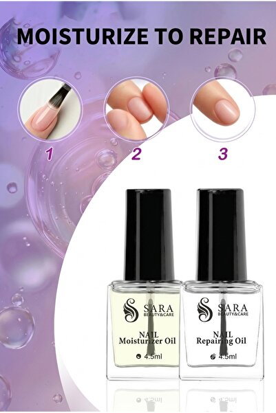 SARA BEAUTY & CARE مجموعه تقويه الاظافر بالبيوتين