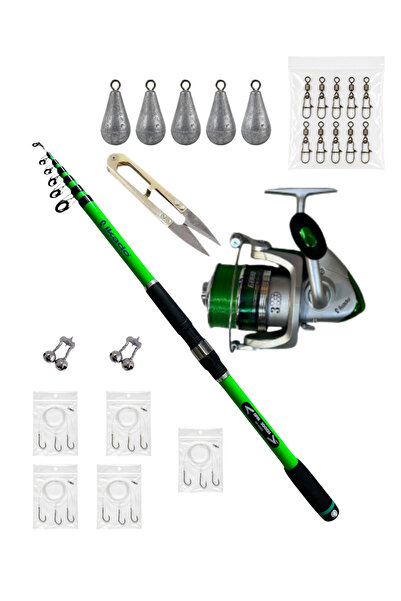 Ikado Talon 3.60 M GM-4000 15 Parça Hazır Olta Seti