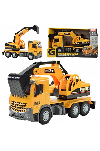 Skleplolki CAMION MARE CU EXCAVATOR JUCĂRIE