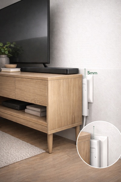 Aryes 3’lü 5 Metre Uzatma Prizi 3x2,5 mm² TTR Kalın Bakır Kablolu İnce Fişli Topraklı – 3680w