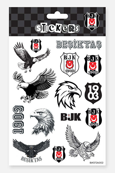 Beşiktaş Sticker Set Eagle - Licensed Original