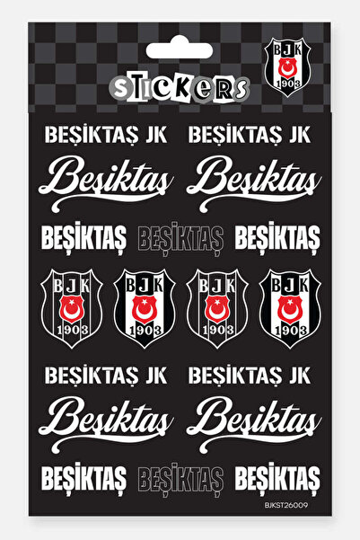 Beşiktaş Sticker Set Text - Licensed Original