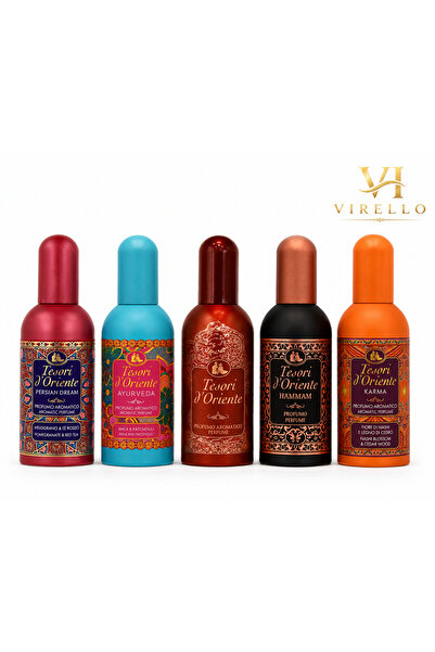 Tesori d'Oriente Σετ 5 αρωμάτων Tesori d'Oriente, το καθένα 100 ml, διάφορα α...