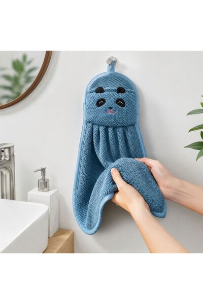 idei Absorbent towel with Patterned 25×44 cm, soft microfiber material, usefu...