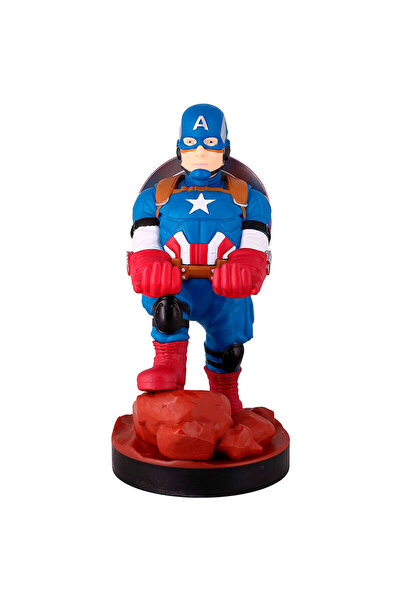 Exquisite Gaming Figurină Marvel Captain America cu clemă de prindere Cable G...