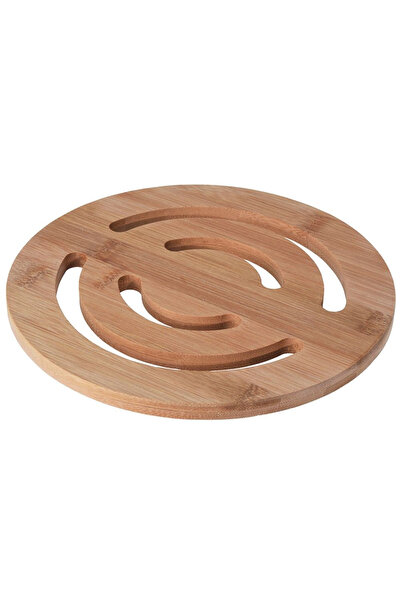 Excellent Houseware Suport ghiveci din bambus 20 cm