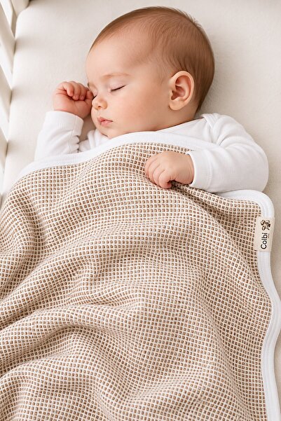 Dmb Cotton Pi̇ti Checked Interlock Blanket