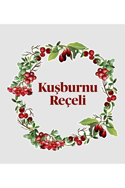 Kuşburnu Reçeli Etiketi