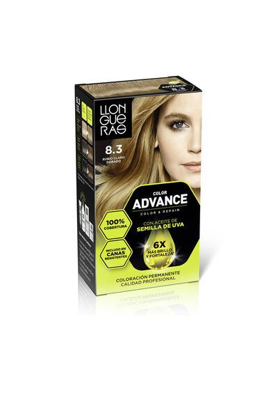 Llongueras Avans în culori # 8,3 - blond deschis auriu 1 u