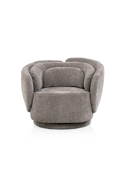 Midas Furniture SWIVEL CHAIR LINEN GREY