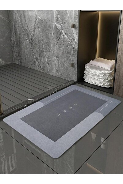 ESMANA LIVING Sihirli Su Emici Banyo Paspası Kaymaz Taban Abdest PASAPAS 60 X 40