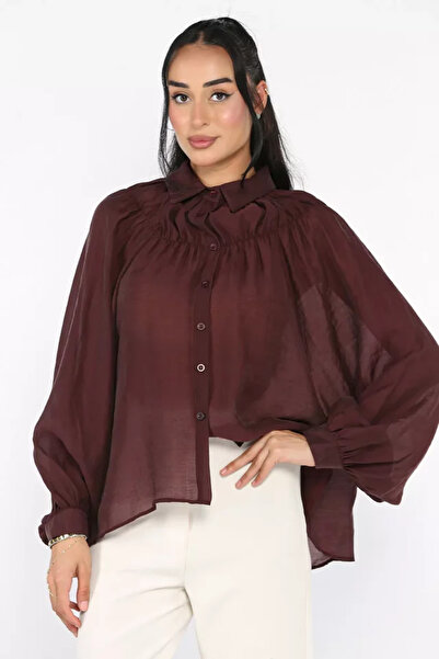 TOZLU Gülseli Women's Oversize Shirt