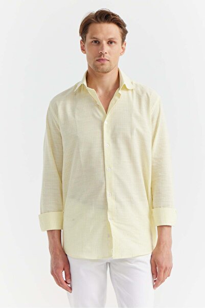 PAULMARK Men's Stripe Patterned Shirt