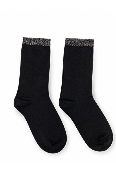 YAADE 2 Pairs of Toeless Silvery Socks