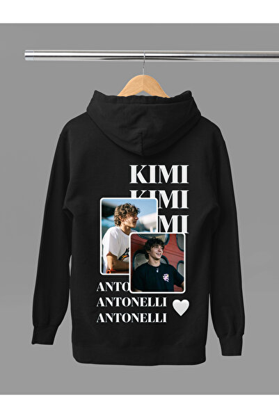 MAGORS Kimi Antonelli Printed Cotton Long Sleeved 3-Yarn Hooded F1 Sweatshirt
